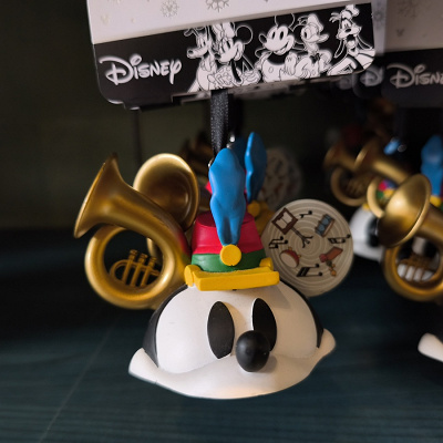 アナハイムディズニーオーナメント：ミッキーの大演奏会イヤーハット