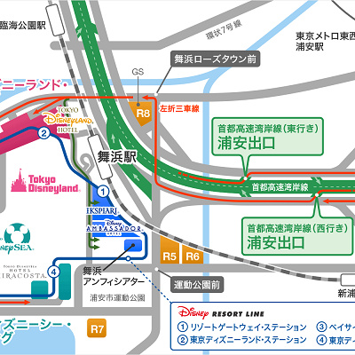 周辺道路はいつも混雑！
