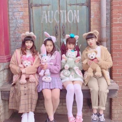 2つのカチューシャでハート キャステル Castel ディズニー情報