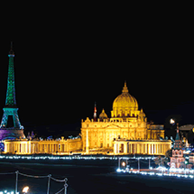 冬季限定のイルミネーション