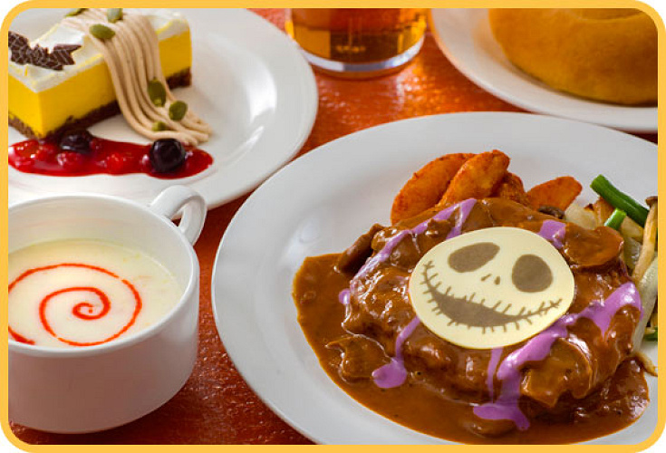 最新 ディズニーハロウィーン2019フードメニュー ランド編 スペシャルセット 食べ歩き スーベニア付き