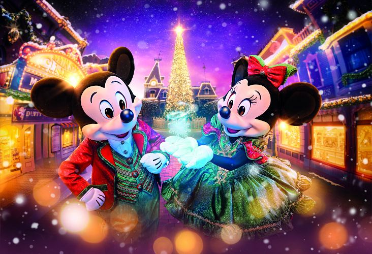 香港ディズニーランド ディズニークリスマス2019特集 アナと雪の女王 のショー グリが