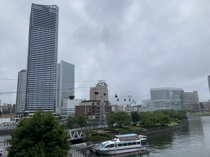 横浜のロープウェイ「エアキャビン」に乗ってみた！乗り場はどこ？値段