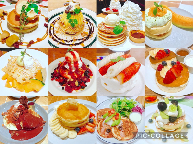 【タイプ別】おすすめパンケーキ図鑑2020！厚焼きスポンジ、フルーツ系、ホイップクリーム編