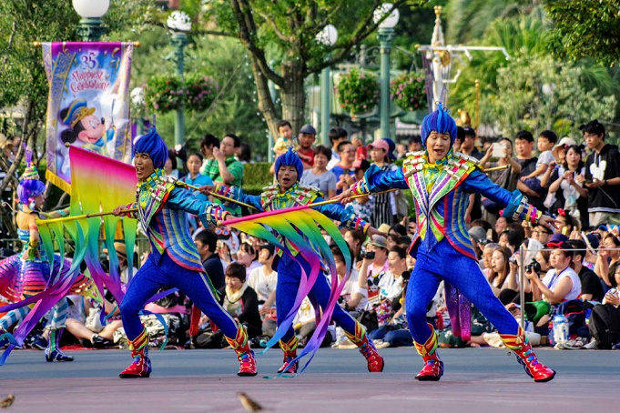 写真解説 ドリーミング アップ のダンサー衣装 フロート順のダンサー キャラクターまとめ