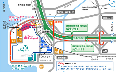 ディズニーランド シーの駐車場を解説 料金 利用時間 渋滞回避方法も