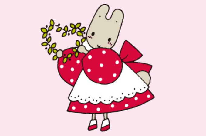 牧草地 司法 シリーズ サンリオ うさぎ エプロン 大腿 内部 オアシス