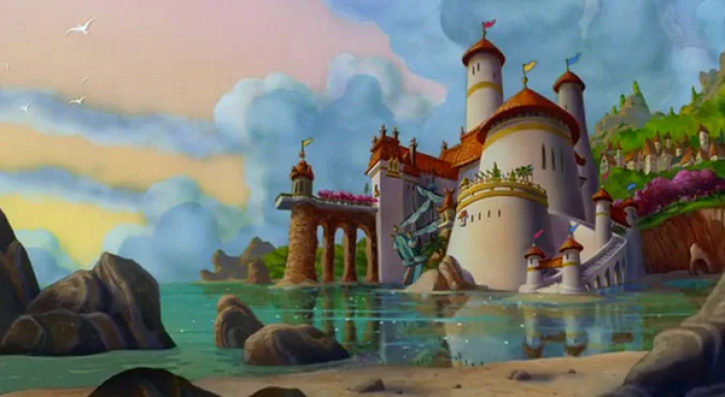 リトル マーメイド のお城 キャステル Castel ディズニー情報