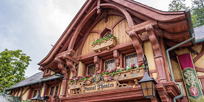 【フォレストシアター】ディズニーランド初の屋内シアター!場所・座席・収容人数まとめ!