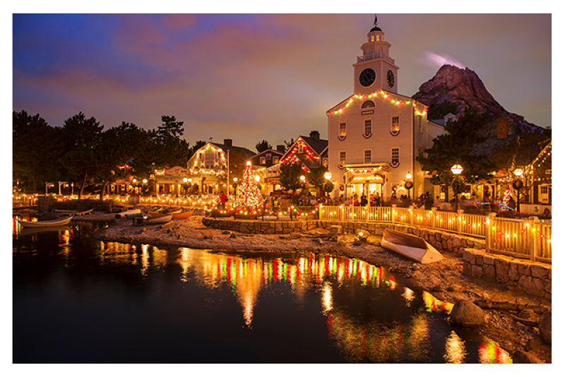 クリスマスデコレーション イルミネーション キャステル Castel ディズニー情報