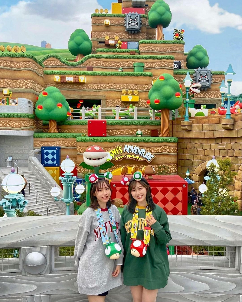 マリオの双子コーデ マリオ双子コーデ キノピオ キャステル Castel ディズニー情報