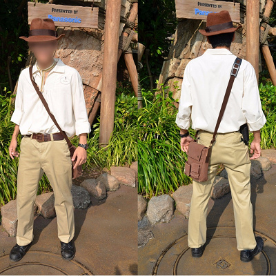 インディ ジョーンズキャストのコスチューム 男性 キャステル Castel ディズニー情報 インディ ジョーンズキャストのコスチューム 男性 キャステル Castel ディズニー情報