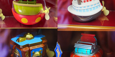 東京ディズニーリゾートのアトラクションをモチーフにしたガチャガチャ(カプセルトイ)のデザイン、販売場所、値段まとめ!