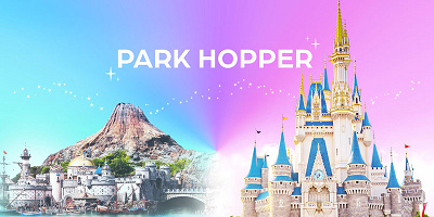 【ディズニー】1デーパークホッパーパスポート2025の値段・買い方・使い方まとめ!ランドとシーを1日で行き来できるチケットが夏限定で登場