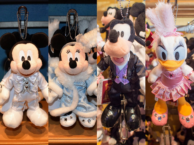 18 ディズニーのぬいぐるみバッジ18種類 ミッキー フレンズやシー限定のダッフィーが大集合