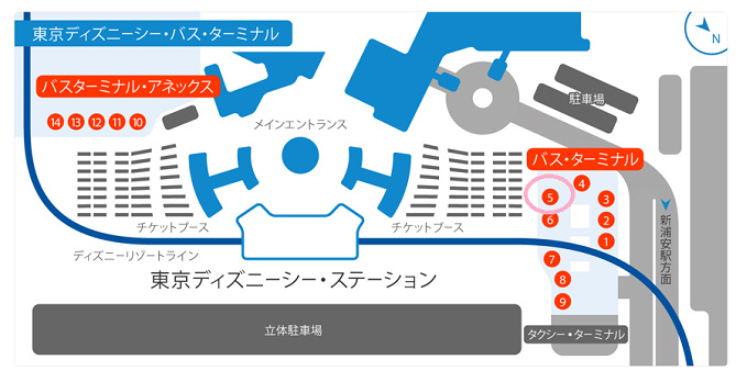 2019 ディズニーリゾートクルーザー情報 時刻表 値段 乗り場と