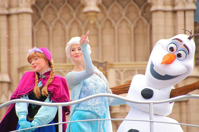 期間限定 必見 アナとエルサのウィンター グリーティング