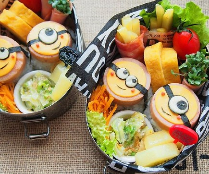 特集 ミニオンのキャラ弁22選 かわいい おいしいミニオンのお弁当アイデア集