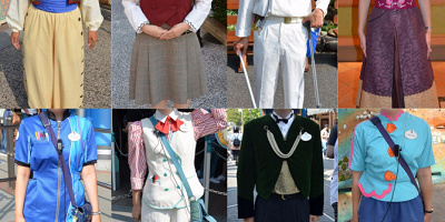 【シー編】ディズニーキャストのコスチューム43種類!制服写真で比較!アラビアンコーストキャストの階級は○○で見分けられる?!