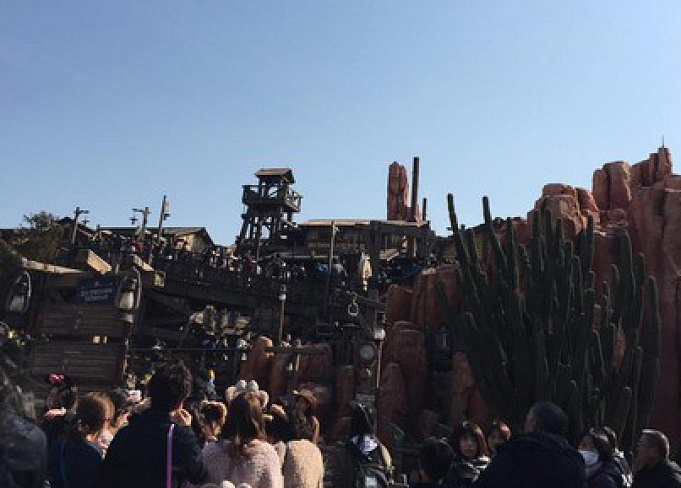 見つけた ビッグサンダー マウンテンの隠れミッキー 見つけた ビッグサンダー マウンテンの隠れミッキー