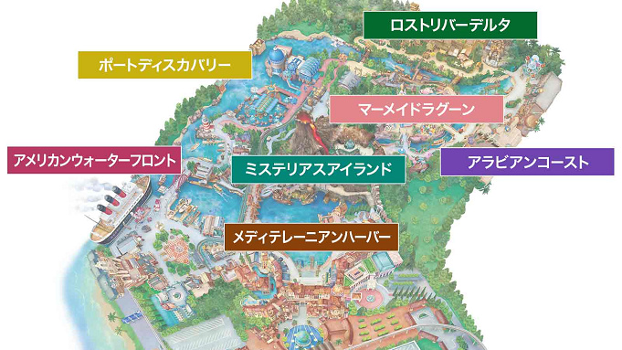 必見 ディズニーの地図まとめ パークマップの移り変わりを大解説 Tdl Tdsの新エリア情報も