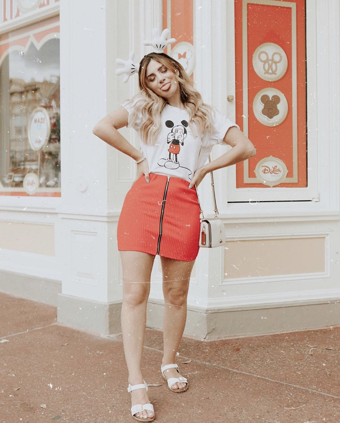 イチオシ ディズニーtシャツコーデ選