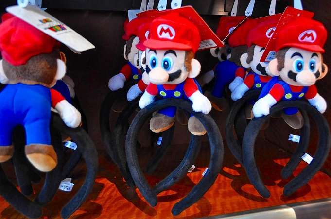 21 ユニバのマリオキャラクター被り物26点まとめ カチューシャ ぬいぐるみハット 帽子の種類と値段