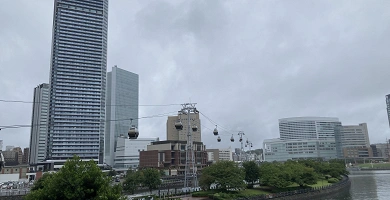 横浜のロープウェイ「エアキャビン」に乗ってみた！乗り場はどこ？値段や割引情報も！