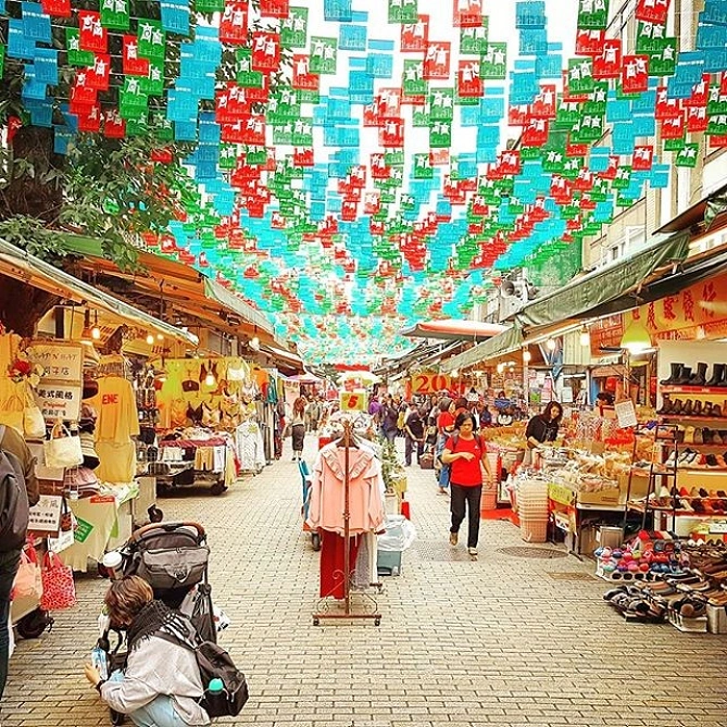 台北の市場