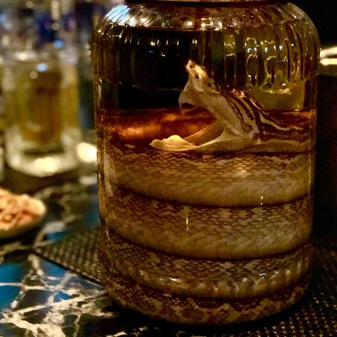 ハブ酒