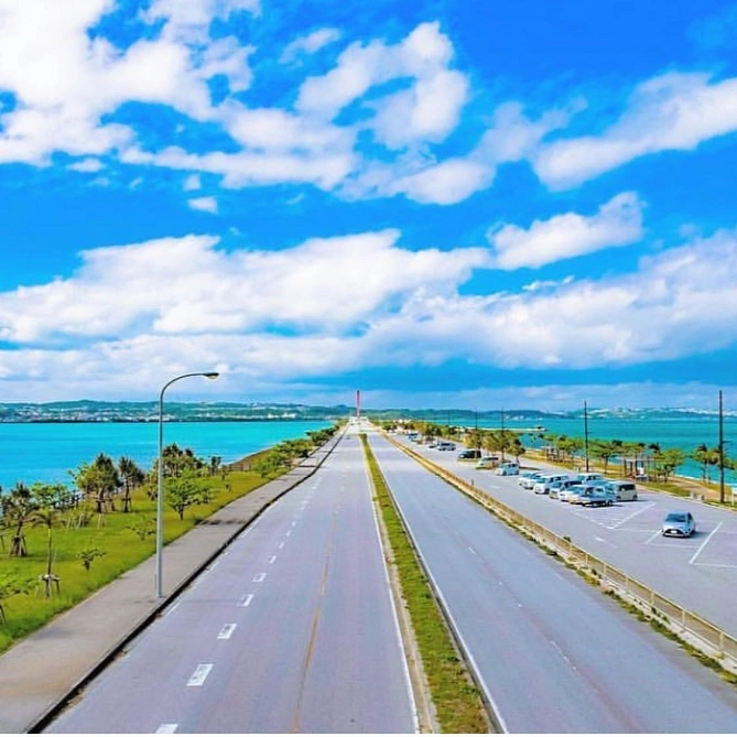 海中道路