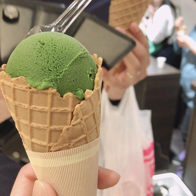 壽々喜園の世界一濃い抹茶ジェラート