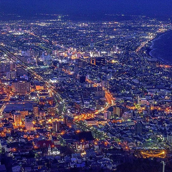 函館の夜景