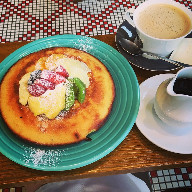 おしゃれなパンケーキ