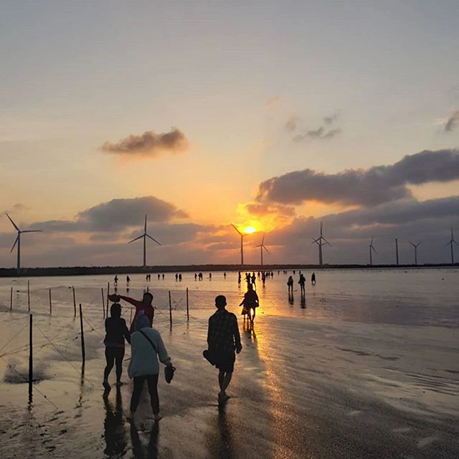 高美湿地