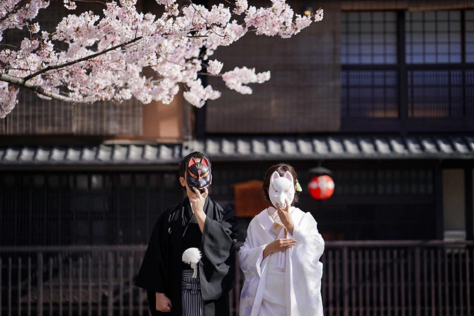 祇園　桜