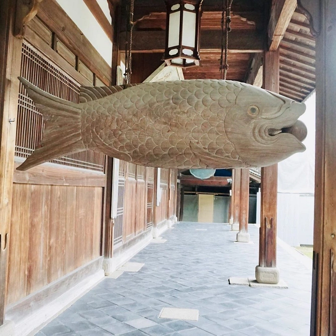 萬福寺の開梛