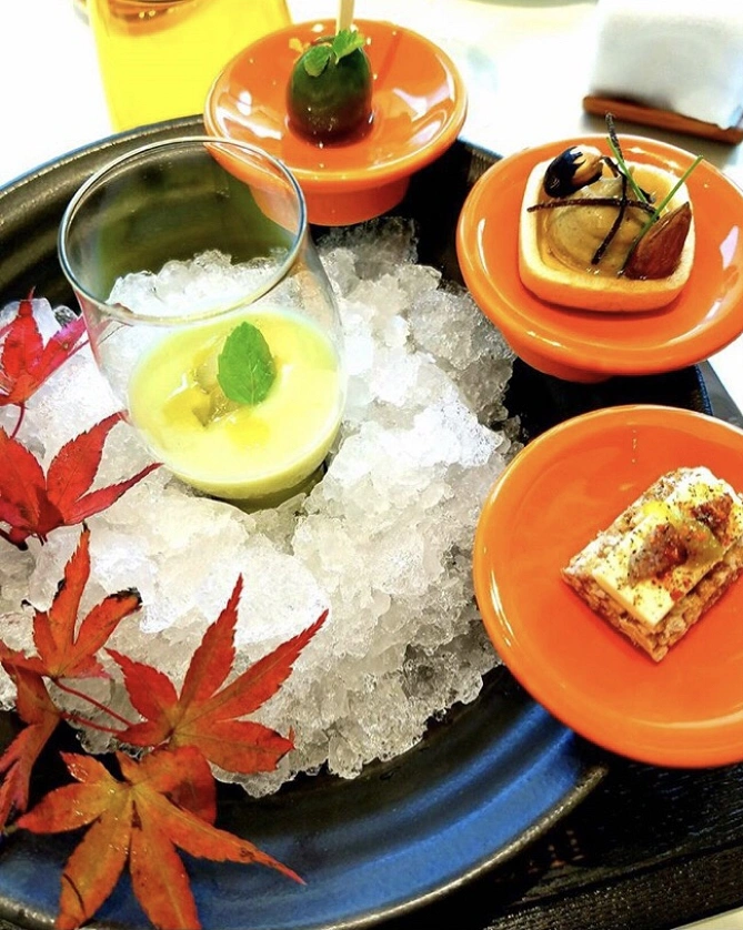 浅草食材とフレンチのコラボレーションがおもしろい