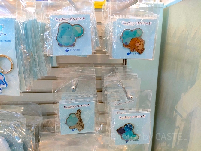 新江ノ島水族館（えのすい）お土産：ピンバッジ