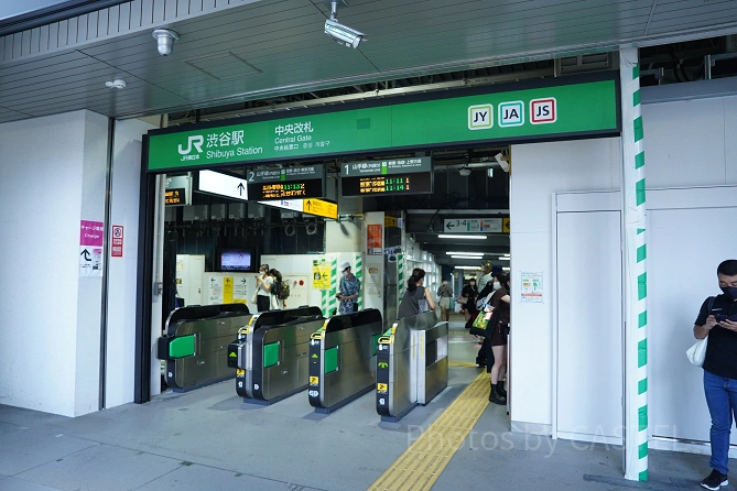 渋谷駅中央改札：3階