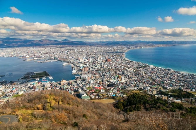 函館山展望台からの眺め