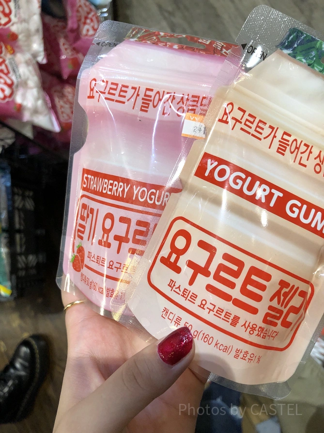 ヨーグルトジェリーオリジナルとイチゴ味