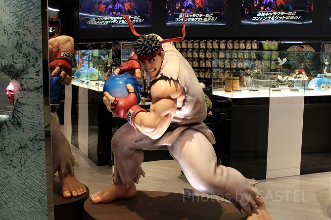リュウのフィギュア／CAPCOM STORE TOKYO
