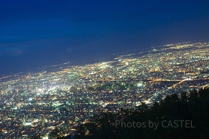 藻岩山の夜景
