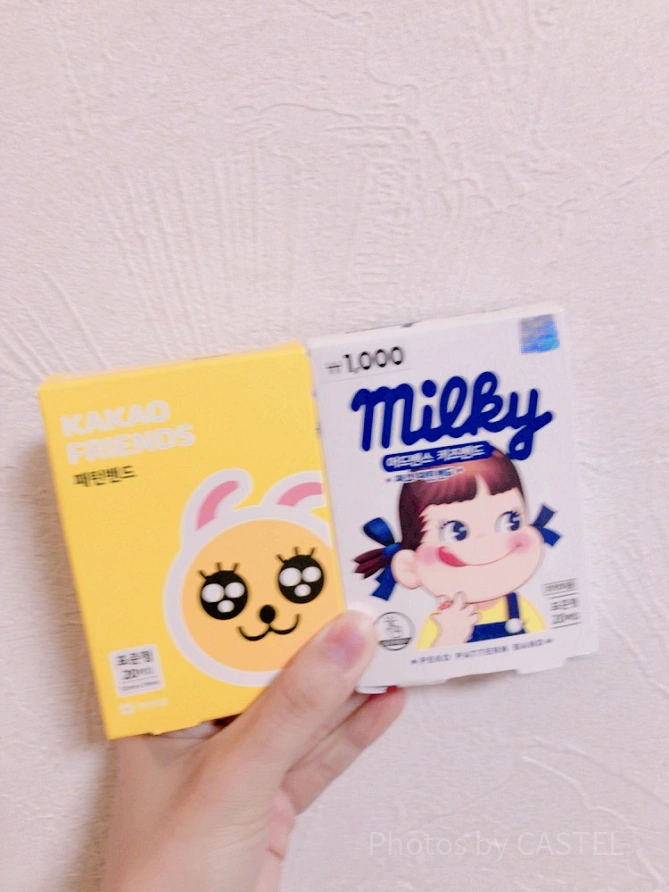 キャラクター絆創膏