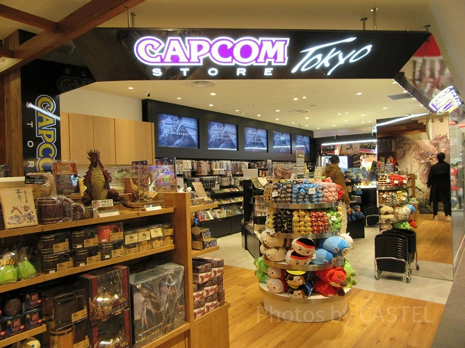 「CAPCOM STORE TOKYO」入り口