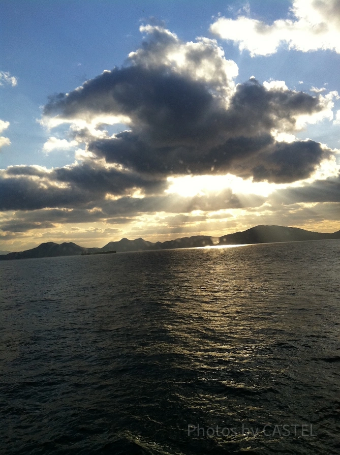 韓国の海