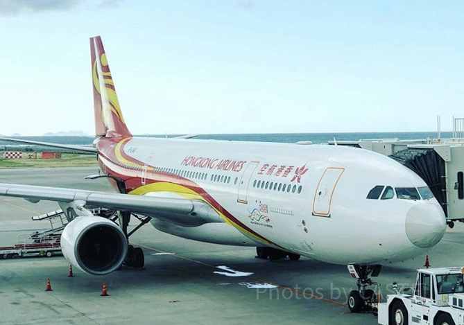 香港航空の飛行機
