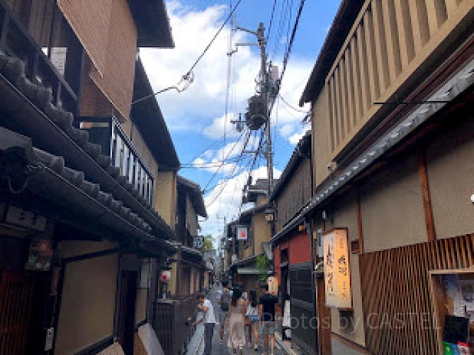 朝の先斗町