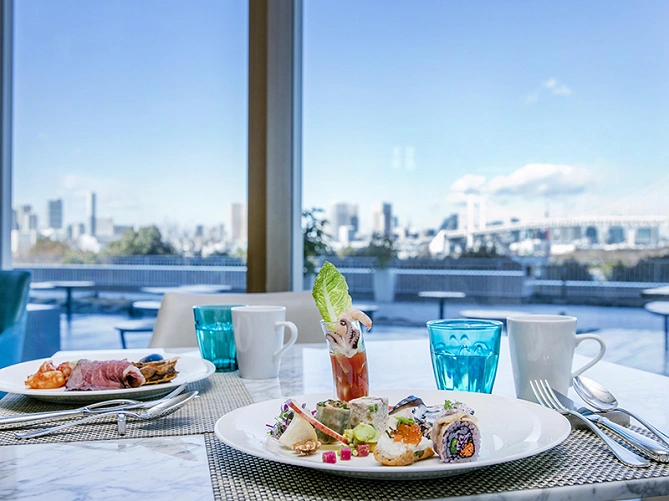 【予算2,500円～】お台場のおすすめホテルランチ5選！ビュッフェや本格コースまとめ！穴場ホテルまで！